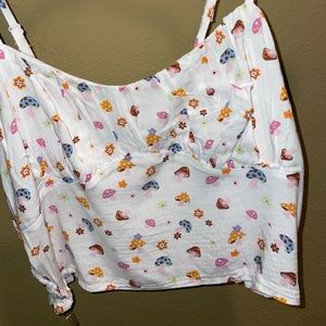 Pacsun mushroom tank top